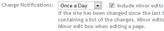 Notification settings